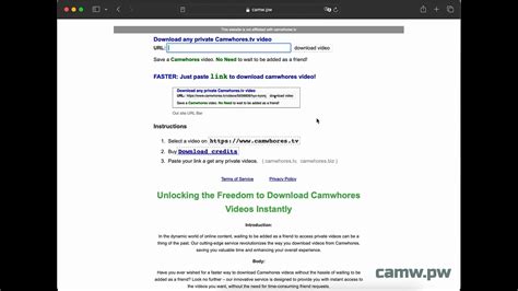 camwhores bypass|Camwhores.tv video bypass : r/Piracy